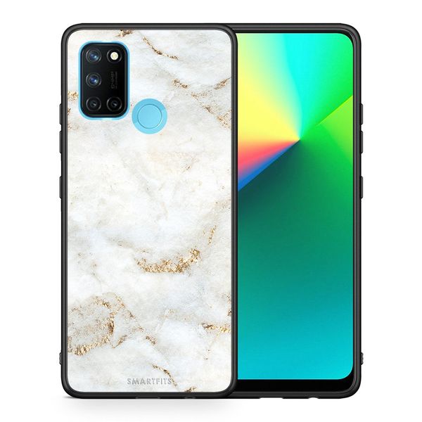 Smartfits Smartfits White Gold Marble - Realme 7i θήκη