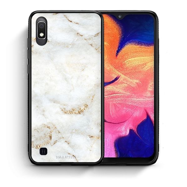 Smartfits Smartfits White Gold Marble - Samsung A10 θήκη
