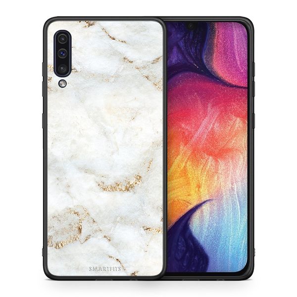 Smartfits Smartfits White Gold Marble - Samsung A50/A30s θήκη