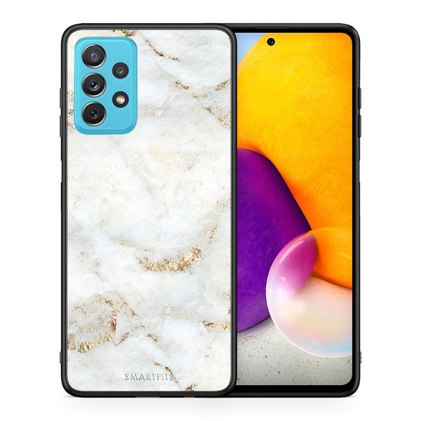Smartfits White Gold Marble - Samsung A72 θήκη