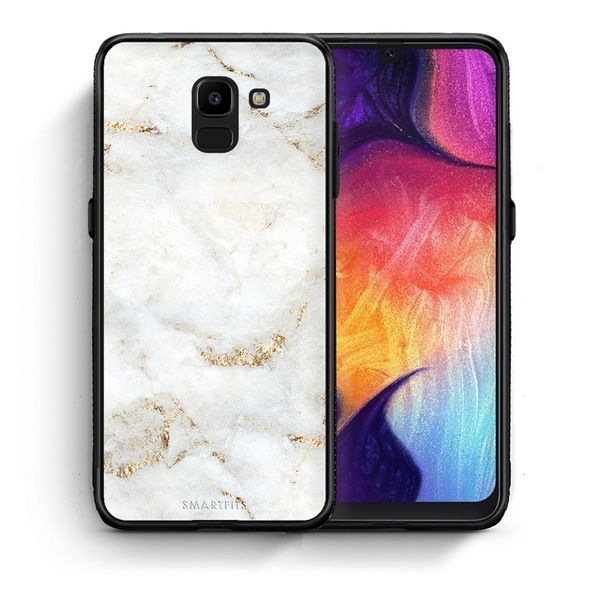 Smartfits Smartfits White Gold Marble - Samsung J6 θήκη