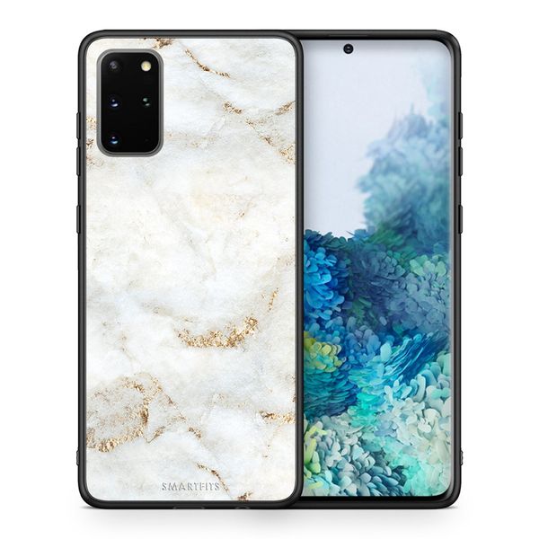 Smartfits Smartfits White Gold Marble - Samsung S20+ θήκη