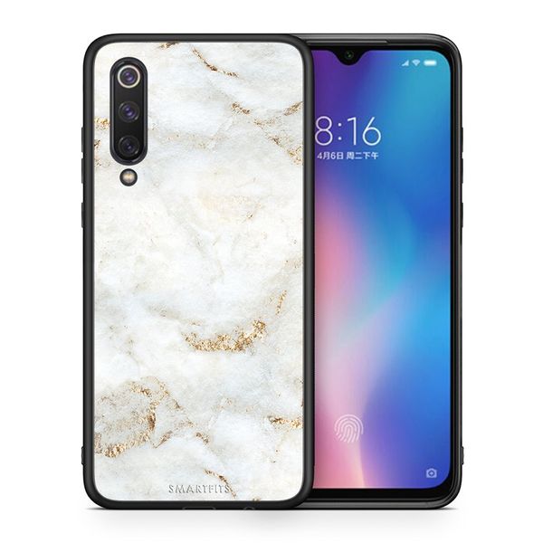 Smartfits Smartfits White Gold Marble - Xiaomi Mi 9 SE θήκη