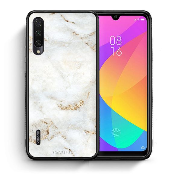 Smartfits Smartfits White Gold Marble - Xiaomi Mi A3 θήκη