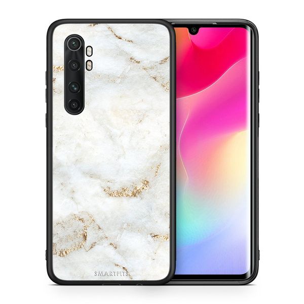 Smartfits Smartfits White Gold Marble - Xiaomi Mi Note 10 Lite θήκη