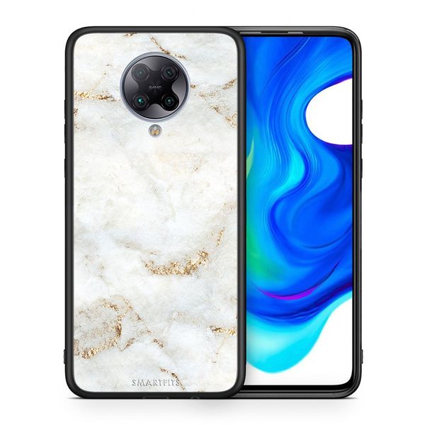 Smartfits Smartfits White Gold Marble - Xiaomi Poco F2 Pro θήκη