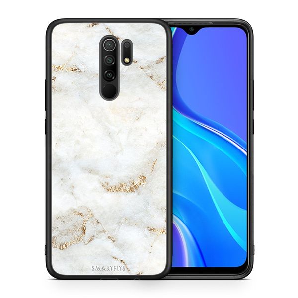 Smartfits Smartfits White Gold Marble - Xiaomi Redmi 9/9 Prime θήκη