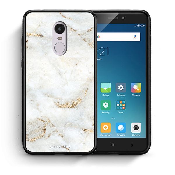 Smartfits Smartfits White Gold Marble - Xiaomi Redmi Note 4/4X θήκη