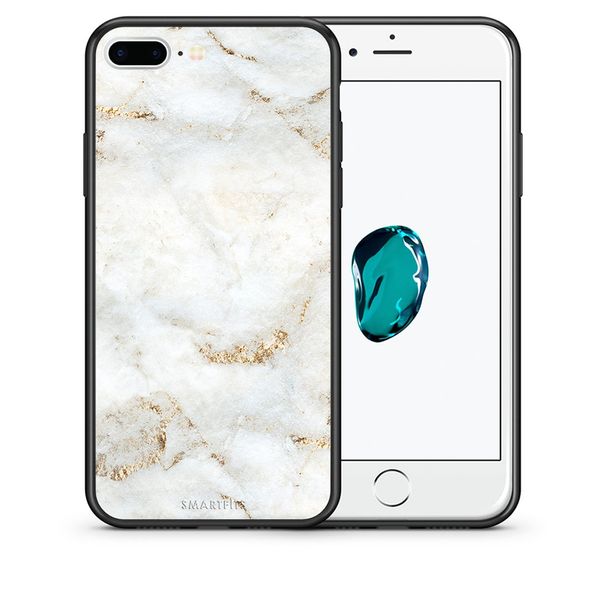 Smartfits Smartfits White Gold Marble - iPhone 7 Plus/8 Plus θήκη