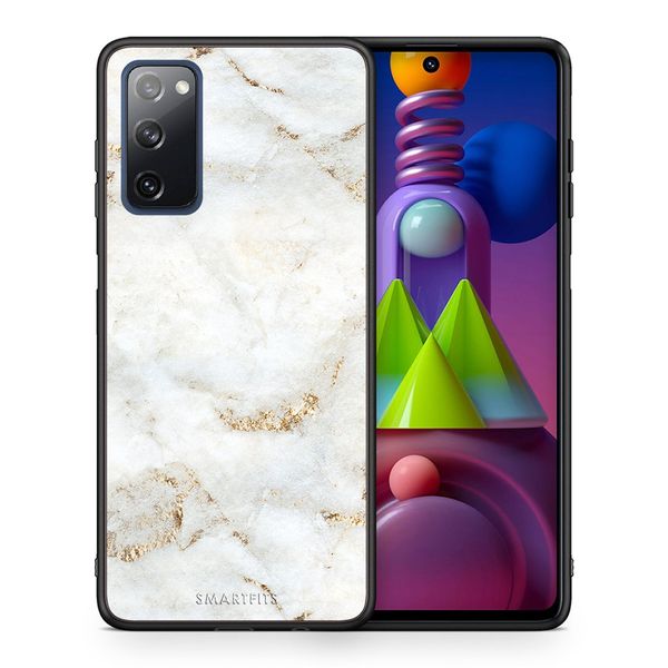 Smartfits Smartfits White Gold Marble - Samsung M51 θήκη