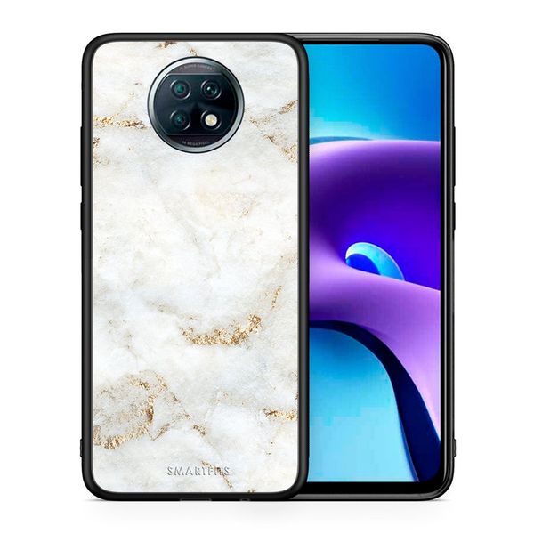 Smartfits Smartfits White Gold Marble - Xiaomi Redmi Note 9T θήκη