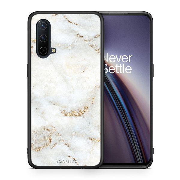 Smartfits Smartfits White Gold Marble - OnePlus Nord CE 5G θήκη