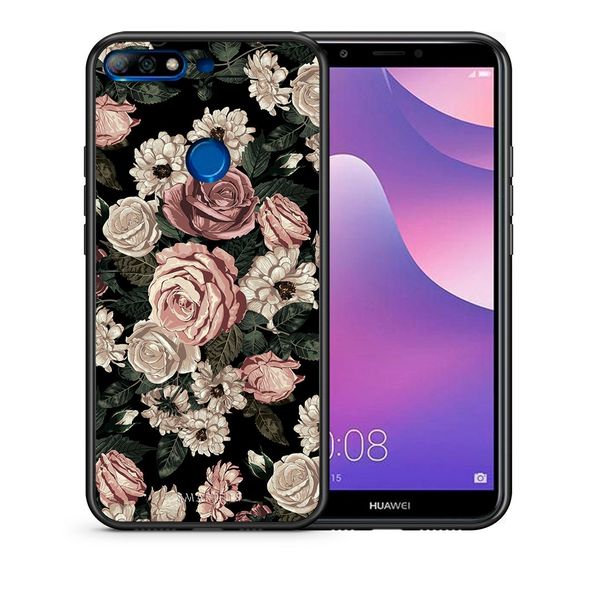 Smartfits Smartfits Flower Wild Roses - Huawei Y7 2018/Honor 7C θήκη