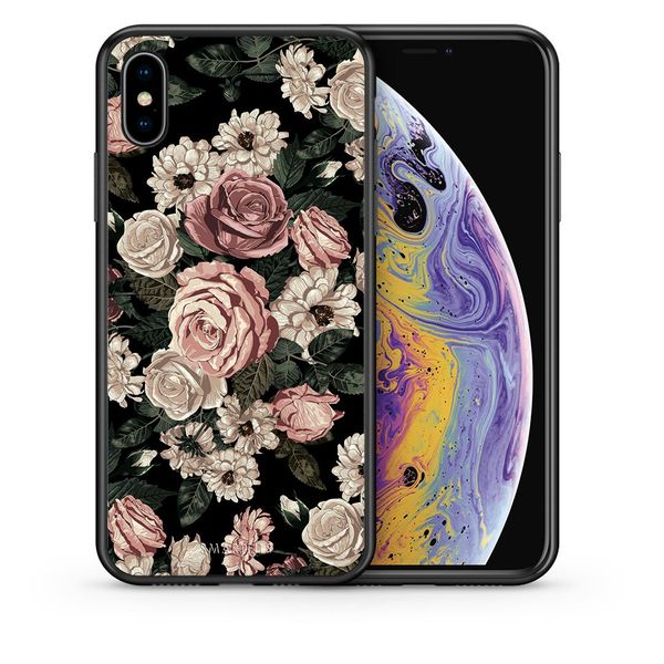 Smartfits Smartfits Flower Wild Roses - iPhone X/Xs θήκη