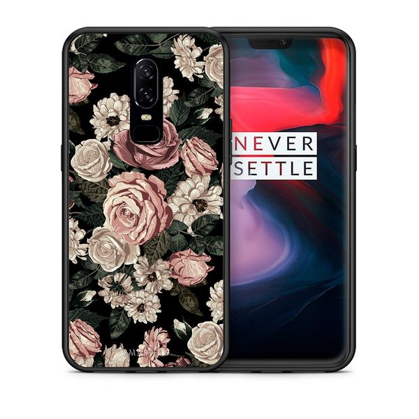 Smartfits Smartfits Flower Wild Roses - OnePlus 6 θήκη