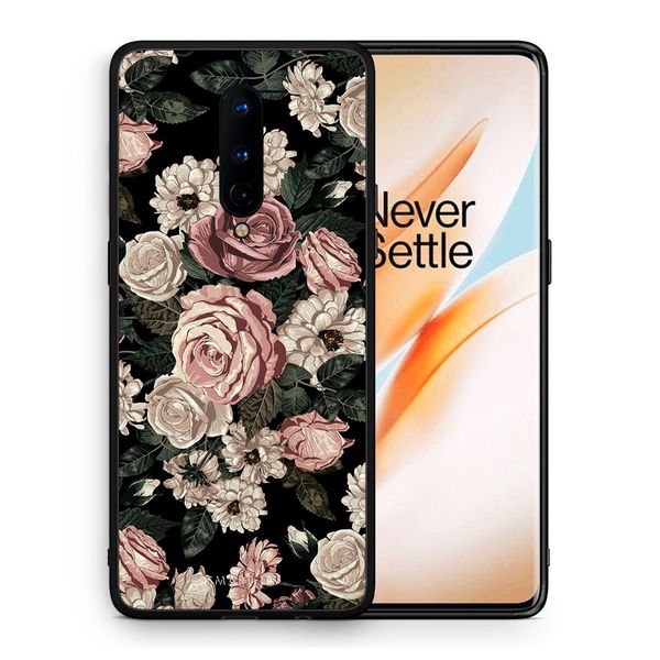 Smartfits Smartfits Flower Wild Roses - OnePlus 8 θήκη