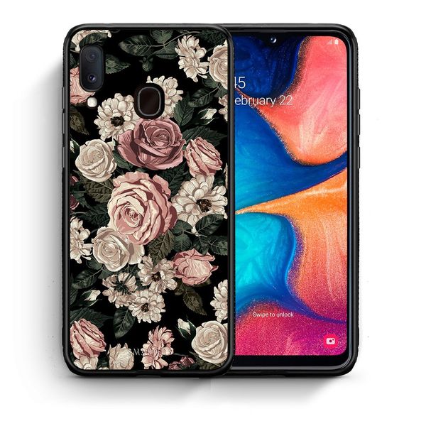 Smartfits Smartfits Flower Wild Roses - Samsung A20e θήκη