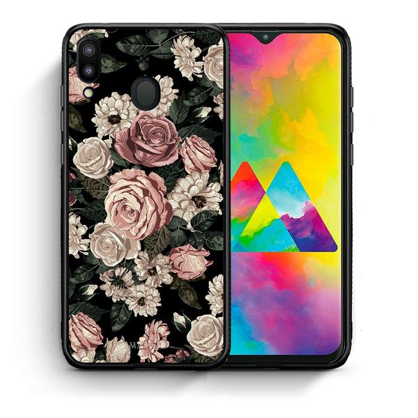 Smartfits Smartfits Flower Wild Roses - Samsung M20 θήκη