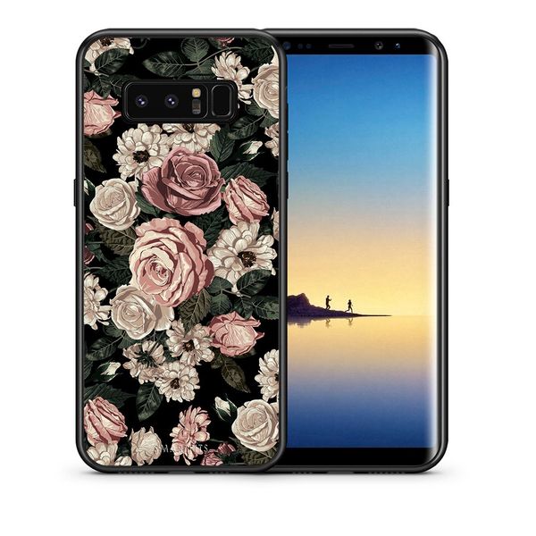 Smartfits Smartfits Flower Wild Roses - Samsung Note 8 θήκη