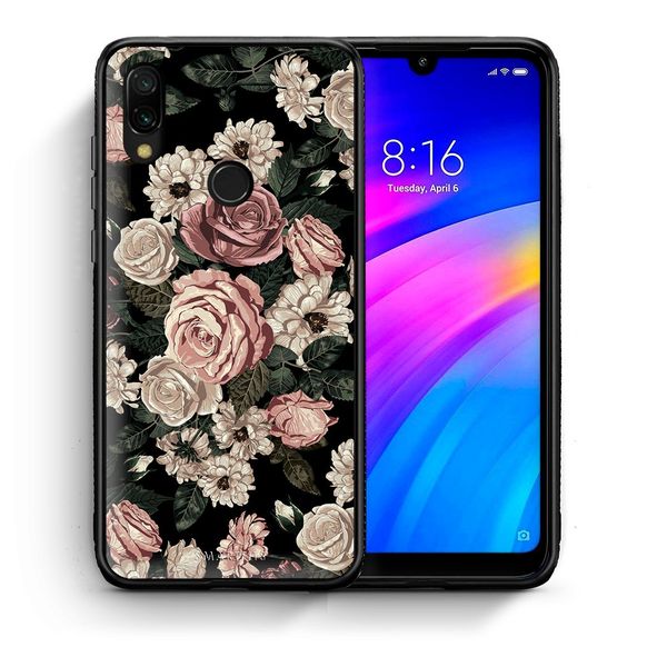 Smartfits Smartfits Flower Wild Roses - Xiaomi Redmi 7 θήκη
