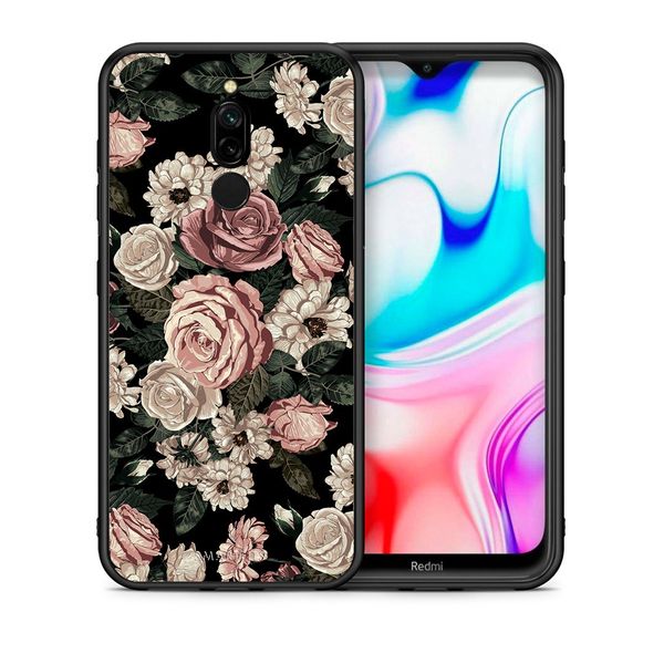Smartfits Smartfits Flower Wild Roses - Xiaomi Redmi 8 θήκη