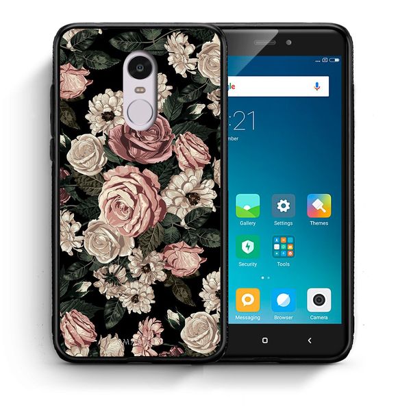 Smartfits Smartfits Flower Wild Roses - Xiaomi Redmi Note 4/4X θήκη