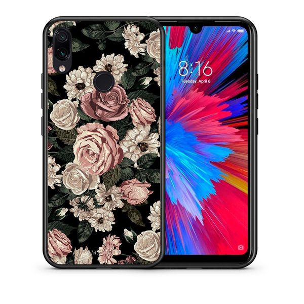 Smartfits Smartfits Flower Wild Roses - Xiaomi Redmi Note 7 θήκη