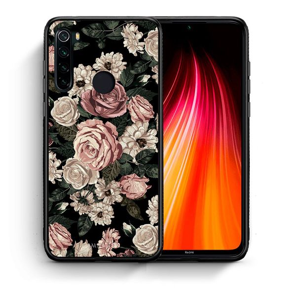 Smartfits Smartfits Flower Wild Roses - Xiaomi Redmi Note 8 θήκη