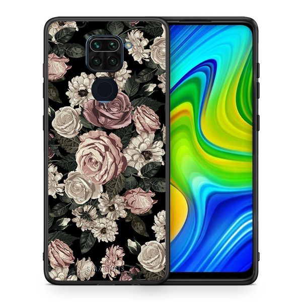 Smartfits Smartfits Flower Wild Roses - Xiaomi Redmi Note 9 θήκη