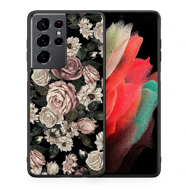Smartfits Smartfits Flower Wild Roses - Samsung S21 Ultra θήκη
