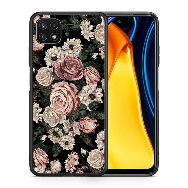 Smartfits Flower Wild Roses - Samsung A22 5G θήκη
