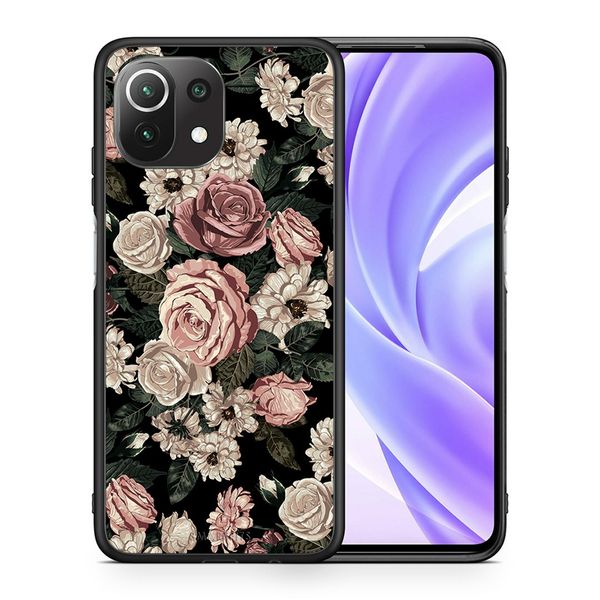 Smartfits Smartfits Flower Wild Roses - Xiaomi 11 Lite 5G NE/Mi 11 Lite θήκη