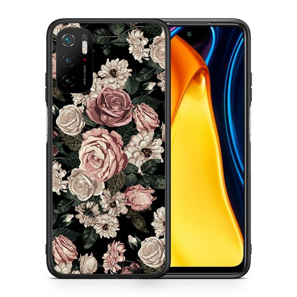 Smartfits Smartfits Flower Wild Roses - Xiaomi Redmi Note 10 5G/Poco M3 Pro θήκη