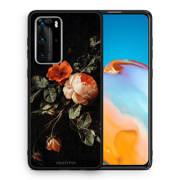 Smartfits Smartfits Vintage Roses - Huawei P40 Pro θήκη