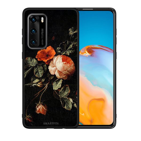 Smartfits Smartfits Vintage Roses - Huawei P40 θήκη