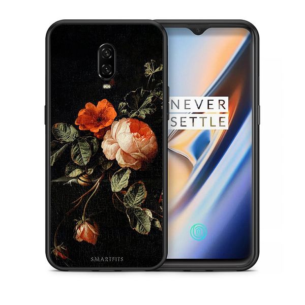 Smartfits Smartfits Vintage Roses - OnePlus 6T θήκη