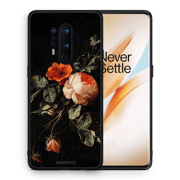Smartfits Smartfits Vintage Roses - OnePlus 8 Pro θήκη