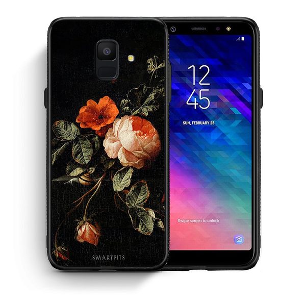 Smartfits Smartfits Vintage Roses - Samsung A6 2018 θήκη