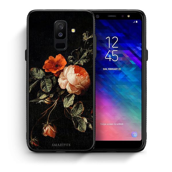 Smartfits Smartfits Vintage Roses - Samsung A6+ 2018 θήκη