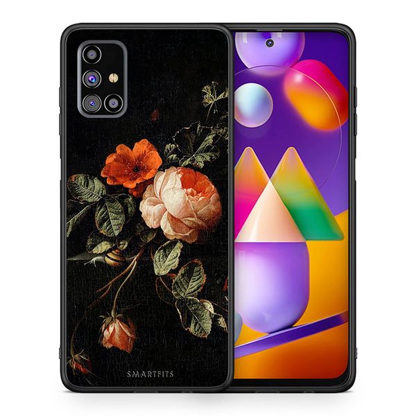 Smartfits Vintage Roses - Samsung M31s θήκη