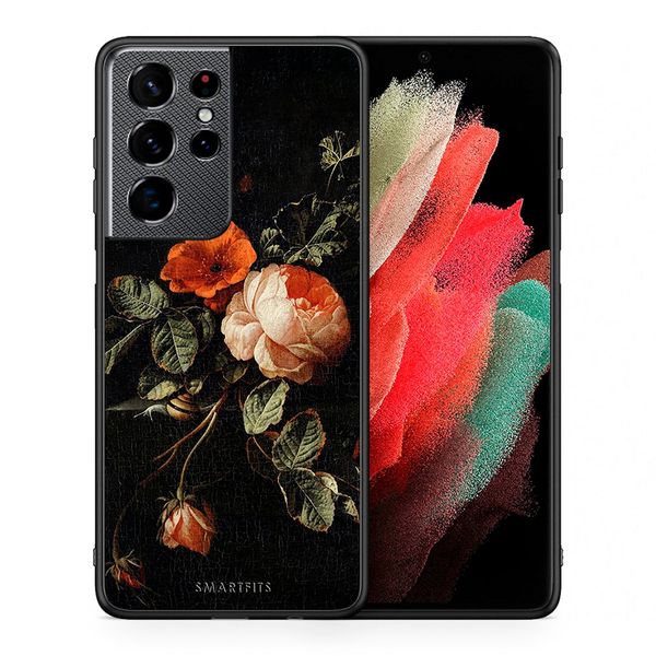 Smartfits Smartfits Vintage Roses - Samsung S21 Ultra θήκη