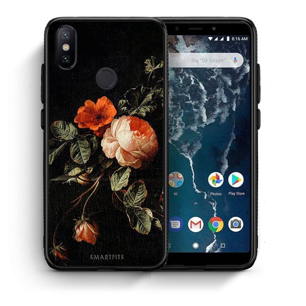 Smartfits Smartfits Vintage Roses - Xiaomi Mi A2 θήκη