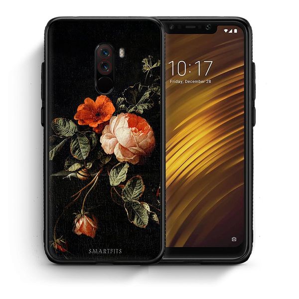 Smartfits Smartfits Vintage Roses - Xiaomi Pocophone F1 θήκη