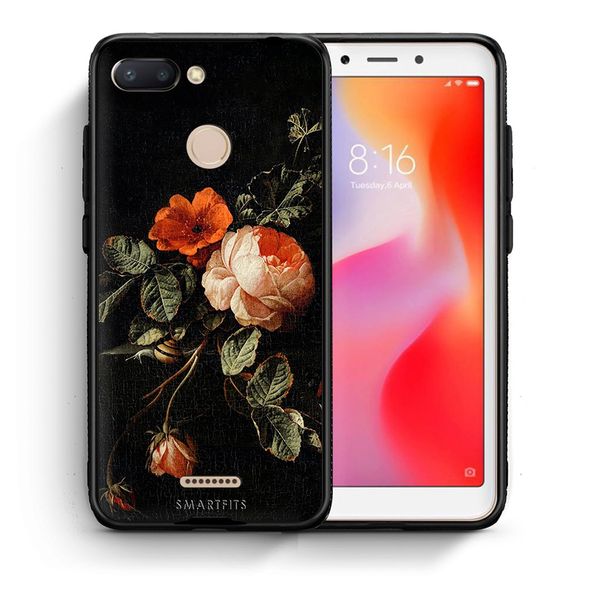 Smartfits Smartfits Vintage Roses - Xiaomi Redmi 6 θήκη