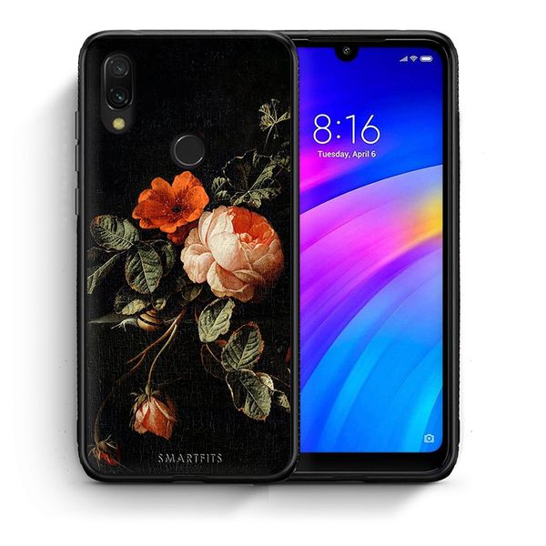 Smartfits Smartfits Vintage Roses - Xiaomi Redmi 7 θήκη