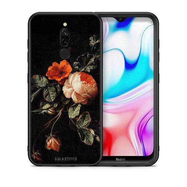 Smartfits Smartfits Vintage Roses - Xiaomi Redmi 8 θήκη