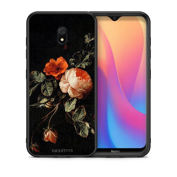 Smartfits Smartfits Vintage Roses - Xiaomi Redmi 8A θήκη