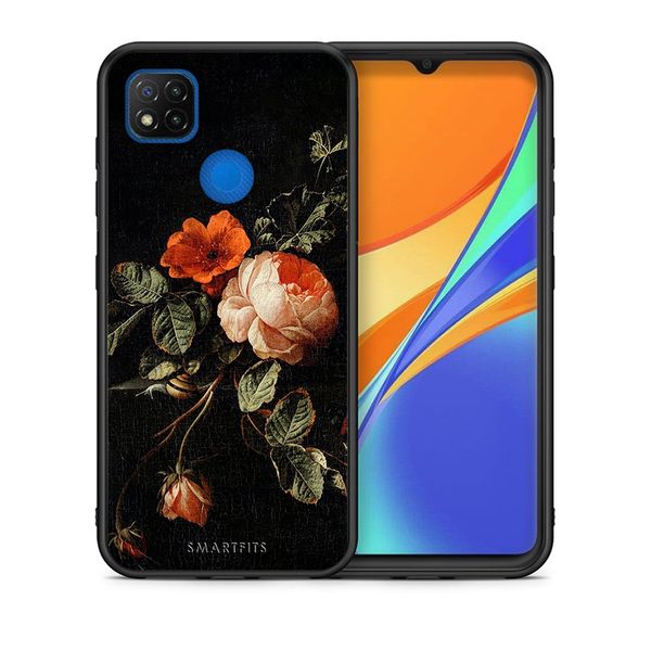 Smartfits Smartfits Vintage Roses - Xiaomi Redmi 9C θήκη