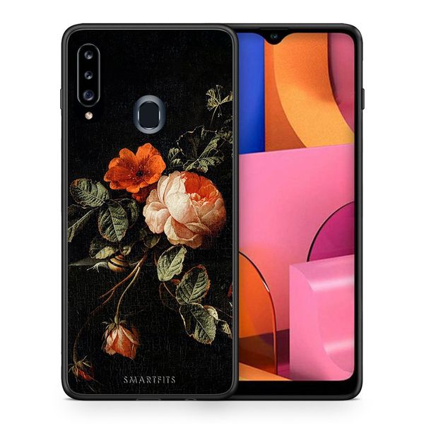 Smartfits Vintage Roses - Samsung A20s θήκη