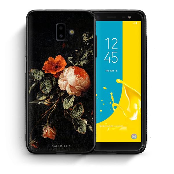 Smartfits Smartfits Vintage Roses - Samsung J6+ θήκη